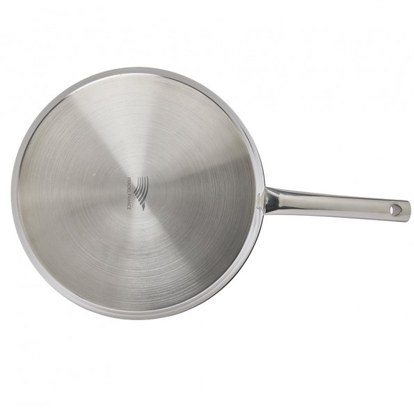 Sauteuse inox avec couvercle10000