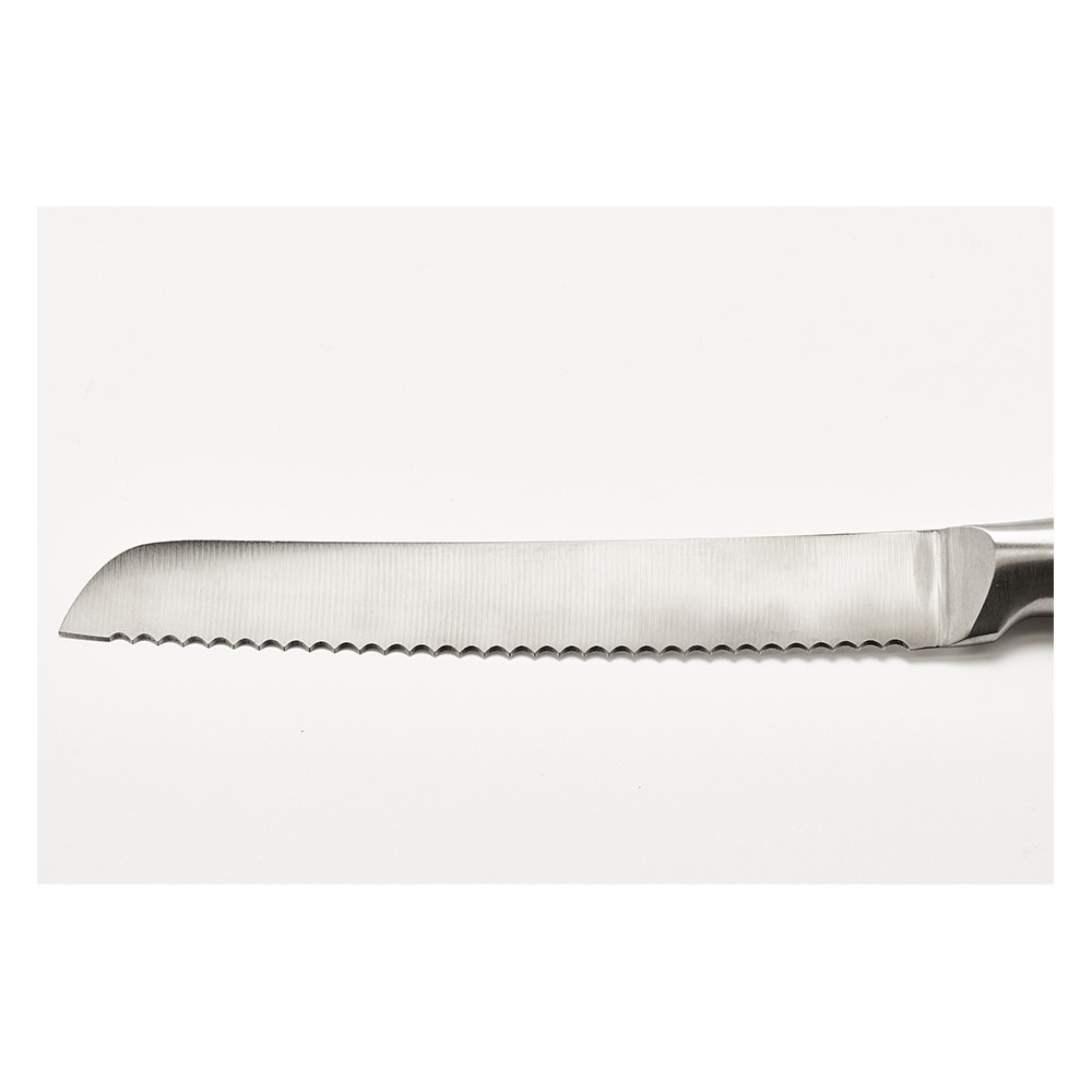 Bloc de 5 couteaux Pradel Excellence en acier inoxydable, coloris noir ou  rouge à 29,90€ (51% de réduction)