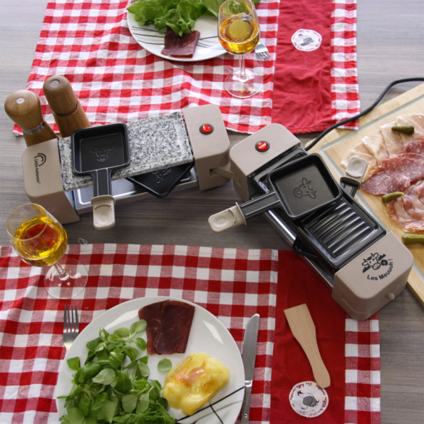 Appareil à raclette 3 en 1 pliable9782