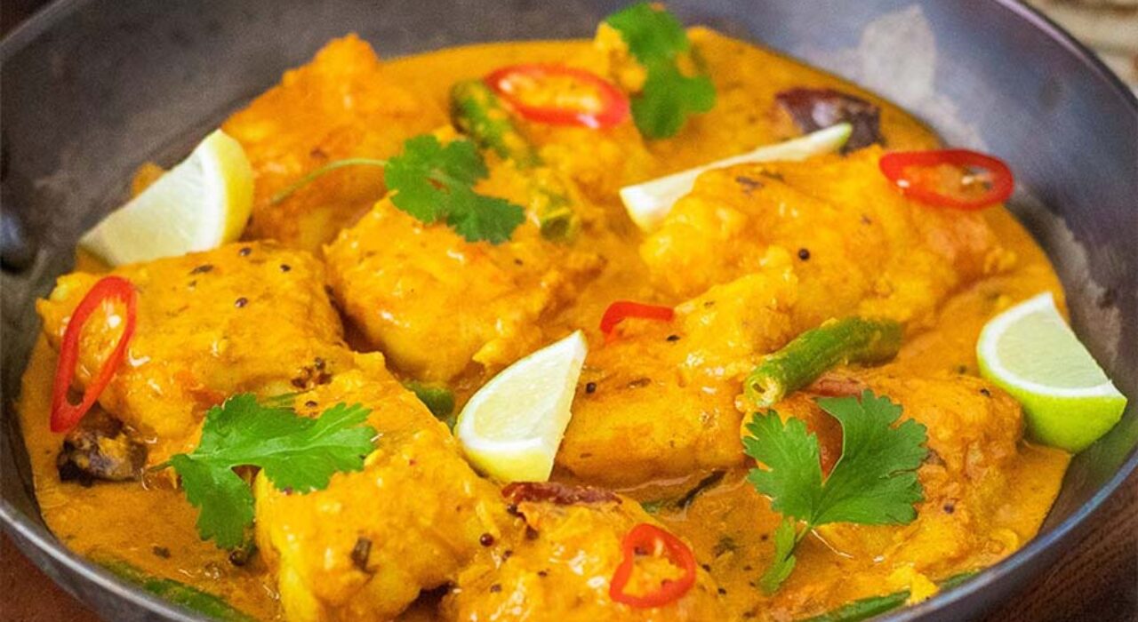 Poisson au curry façon indienne