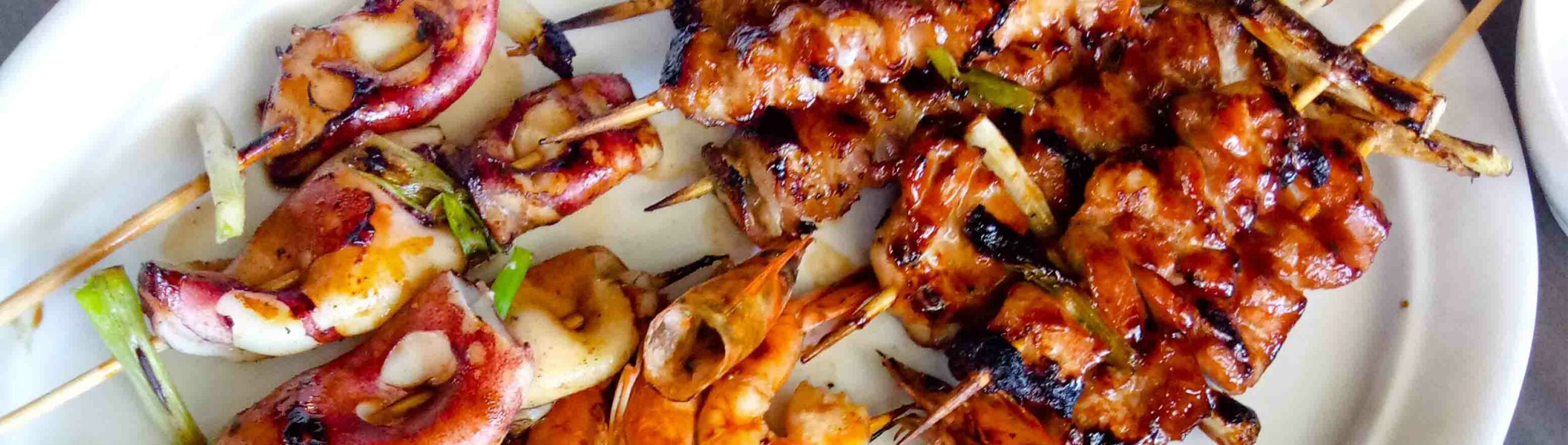 Brochettes De Poulet Marin Recette Pradel France