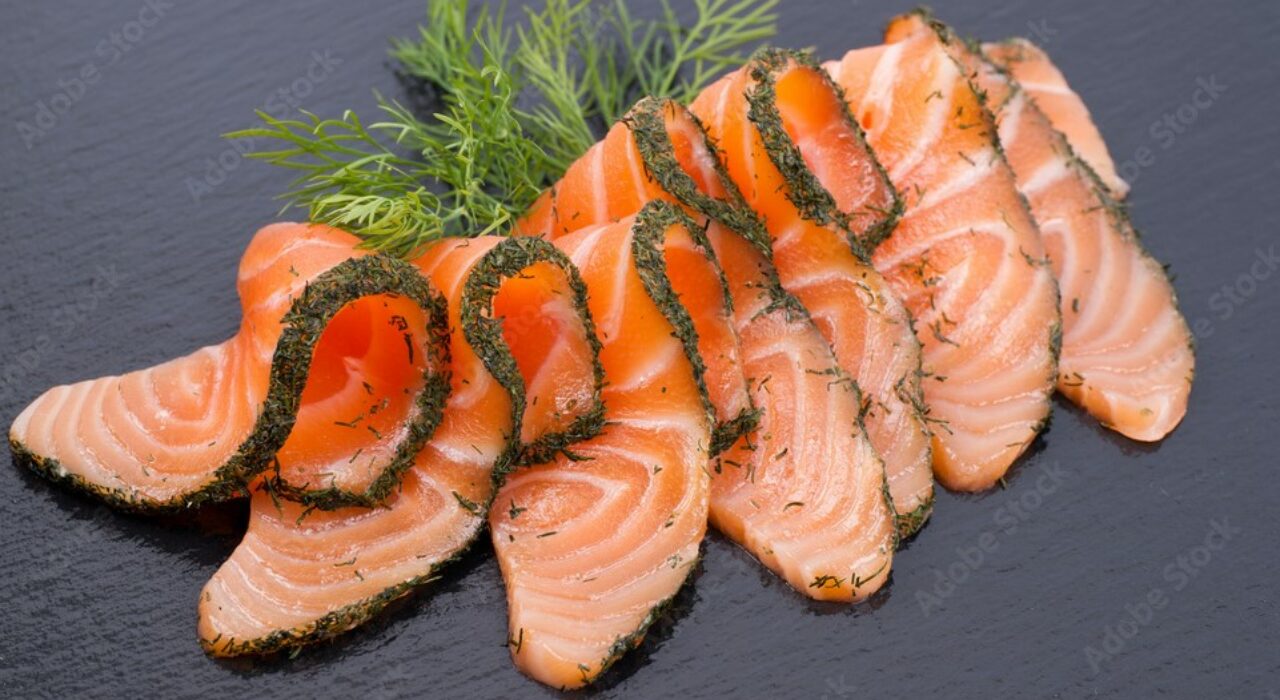 Saumon gravlax