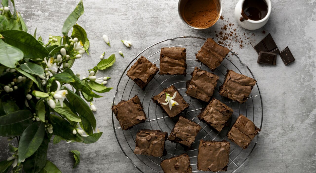 Mini brownies régime cétogène