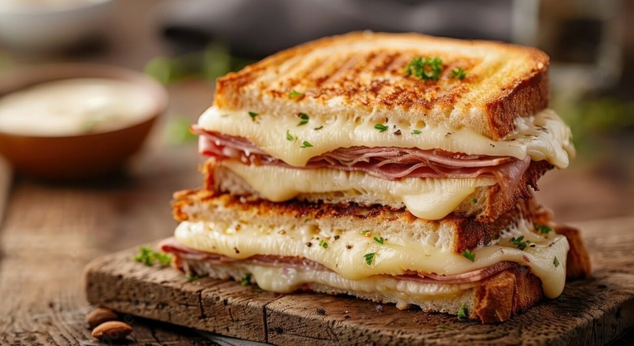 Croque monsieur au Airfryer