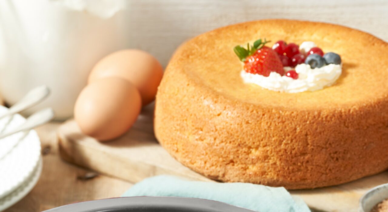 Gâteau savarin fruits rouges