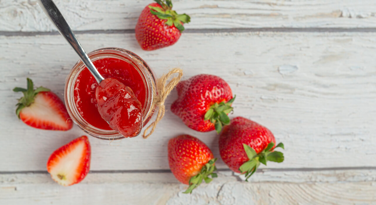 Confiture de fruits rouges